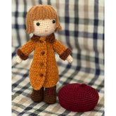 手鈎公仔 -- 大褸冬裝